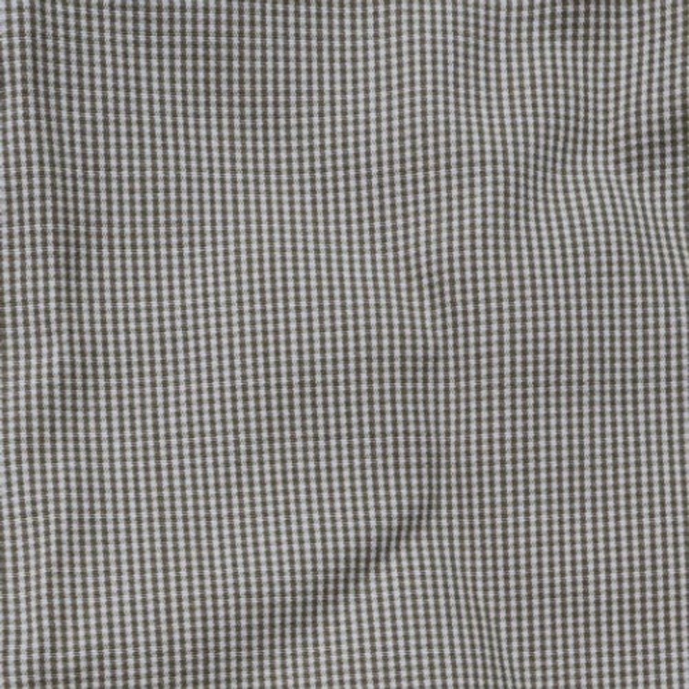 Tailorbyrd Button Up Shirt Mens L Tan Excellent Gingham Long Sleeve 100% Cotton - Picture 4 of 7